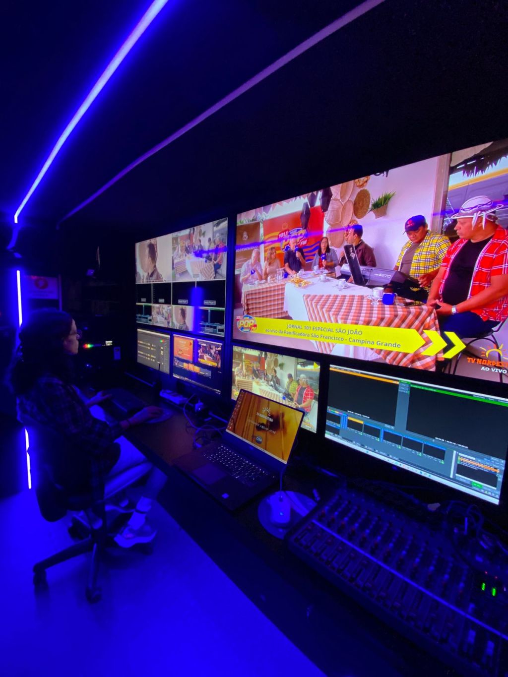 TV Nordestina estreia com sucesso sua unidade móvel de&nbsp;transmissão